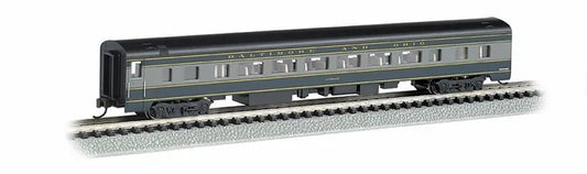 BACHMANN BALTIMORE AND OHIO 85FT SMOOTHSIDED COACH, N SCALE