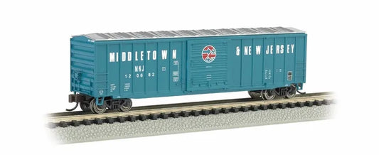 BACHMANN MIDDLETOWN & N/JERSEY ACF #120682 50.5FT SLDG DOOR BOXCAR. N SCALE