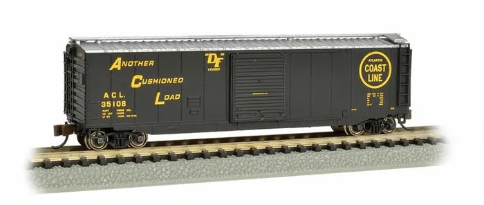 BACHMANN ATLANTIC COAST LINE #35108 50FTSLIDING DOOR BOXCAR. N SCALE