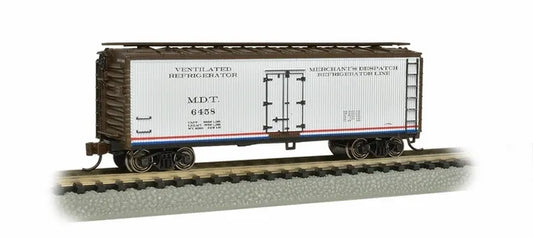 BACHMANN MERCHANTS DESPATCH #6458 40FT WOOD SD REFRIGERATED REEFER. N SCALE