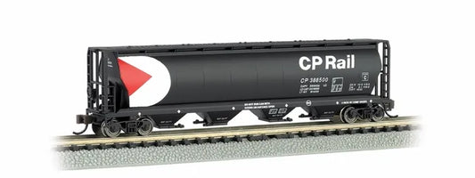 BACHMANN CP RAIL 4-BAY CYLINDRICAL GRAINHOPPER. N SCALE