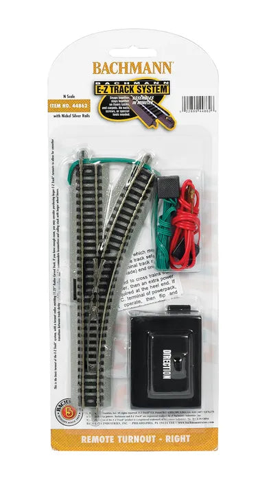 BACHMANN REMOTE TURNOUT RIGHT, N SCALE