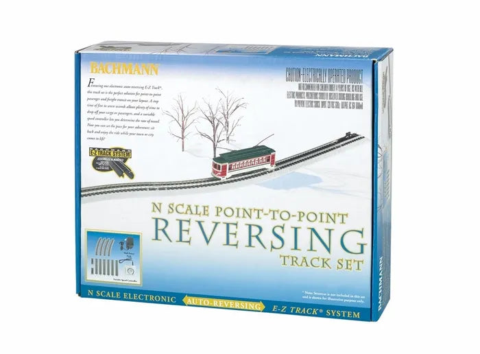 BACHMANN NICKEL SILVER E-Z TRACK AUTO REVERSING SYSTEM, N SCALE