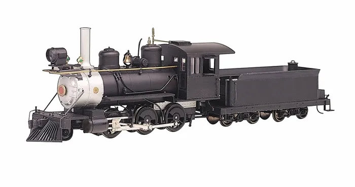 BACHMANN 2-6-0 STEAM LOCO BLACK UNLETTERED W/DCC SOUND READY