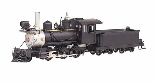 BACHMANN 2-6-0 STEAM LOCO BLACK UNLETTERED W/DCC SOUND READY