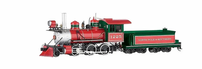 BACHMANN 2-6-0 STEAM LOCO CHRISTMAS. ON30 DC.