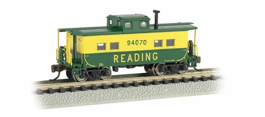 BACHMANN READING #94070 NE STYLE STEEL CUPOLA CABOOSE. N SCALE