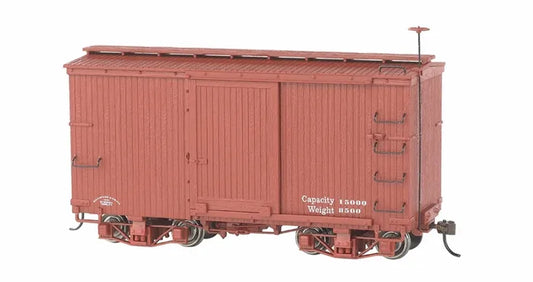 BACHMANN 18FT FREIGHT CAR ( 2 PER BOX )PAINTED OXIDE RED