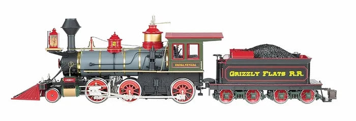 BACHMANN 1:20.3 GRIZZLY FLATS EMMA NEVADA 2-6-0 LOCO W/DCC/SND REDY, G SCALE