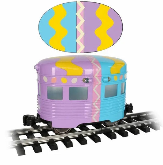 BACHMANN EASTER EGGLINER POWERED TRACK VEHICLE, INDOOR/OUTDOOR G SCALE