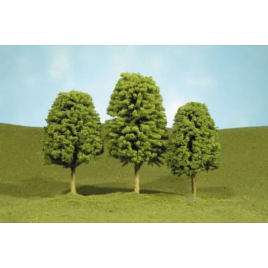 BACHMANN 5½"- 6½" DECIDUOUS TREES, 2/PACK. O SCALE