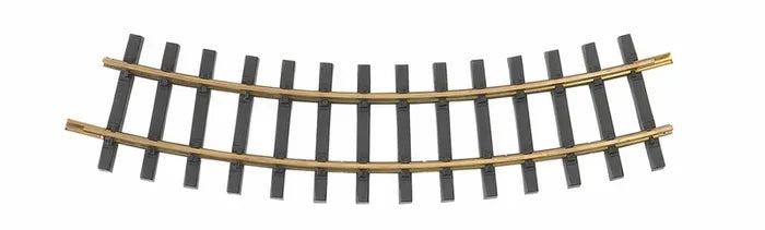 BACHMANN 4FT DIA.CURVE BRASS TRACK, 12/BOX, G SCALE