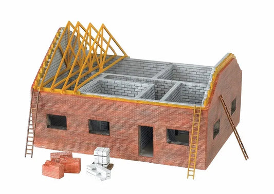 BACHMANN RESIDENTIAL BUILDING SITE, HO SCALE