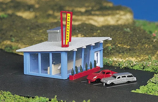 BACHMANN DRIVE IN BURGER STAND, N SCALE S.A.