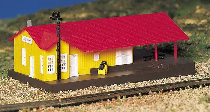 BACHMANN FREIGHT STATION, N SCALE