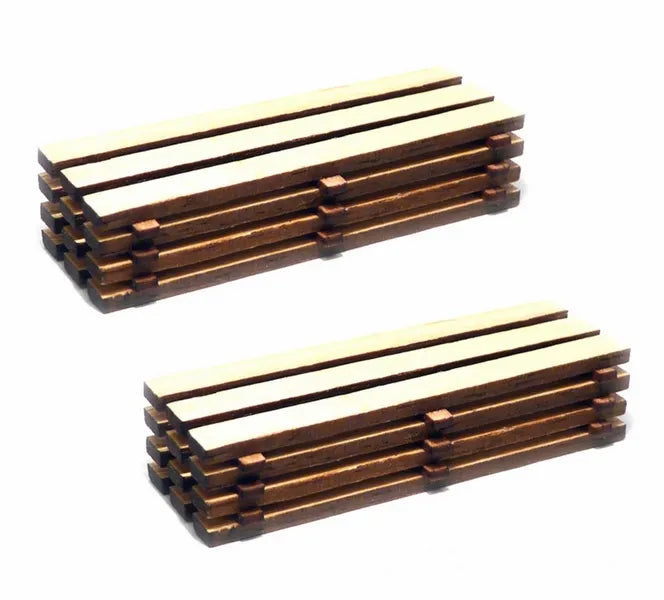 BACHMANN TIMBER LOADS, 2 PER PACK, HO SCALE