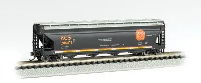 BACHMANN KANSAS CITY STHN #286476 ACF 4-BAY CENTRE FLOW CVRD HOPPER N SCALE