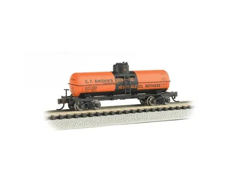 BACHMANN C. F. SIMONIN'S & SONS #20003 ACF 36.5' 10K GAL TANK CAR N SCALE