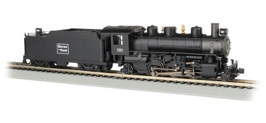 BACHMANN BOSTON & MAINE #1501 2-6-2 LOCO PRAIRIE, HO SCALE