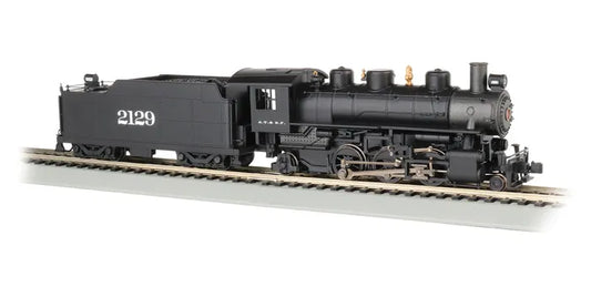 BACHMANN SANTA FE #2129 2-6-2 LOCO PRAIRIE, HO SCALE