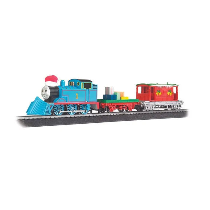 BACHMANN SET THOMAS CHRISTMAS DELIVERY,WITH MOVING EYES