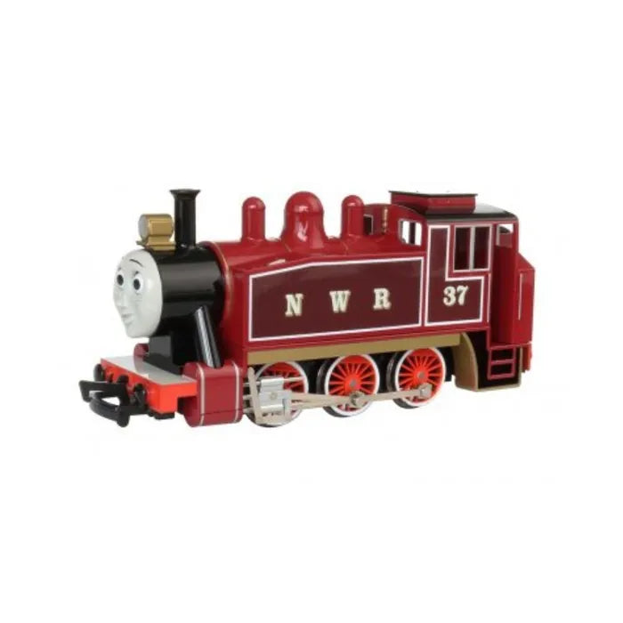 BACHMANN ROSIE RED #7 W/MOVING EYES, HO SCALE , THOMAS & FRIENDS