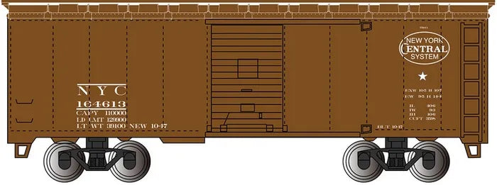 BACHMANN NY CENTRAL STEAM ERA 40FT BOXCAR. HO SCALE