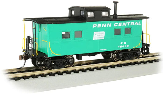 BACHMANN PENN CENTRAL #18419 NE STYLE STEEL CUPOLA CABOOSE. HO SCALE