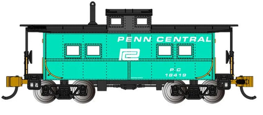 BACHMANN PENN CENTRAL NE STYLE STEEL CUPOLA CABOOSE. N SCALE