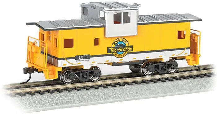 BACHMANN DENVER & RIO GRANDE WESTERN #1511 WIDE-VISION CABOOSE HO SCALE