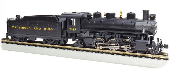 BACHMANN BALTIMORE & OHIO #2453 2-6-2 LOCO PRAIRIE, HO SCALE