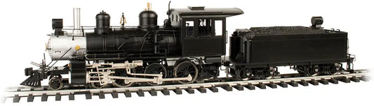 BACHMANN PAINTED UNLETTERED BLACK 4-6-0LOCO W/DCC/SOUND READY, G SCALE