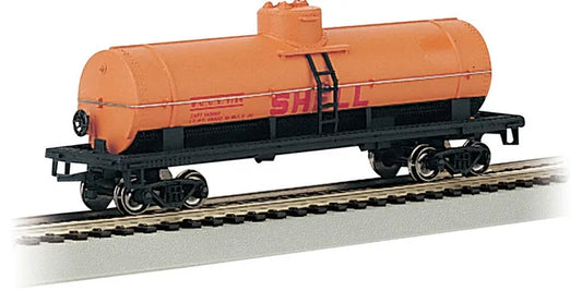 BACHMANN SHELL #1758 40FT SINGLE-DOME TANK CAR. HO SCALE