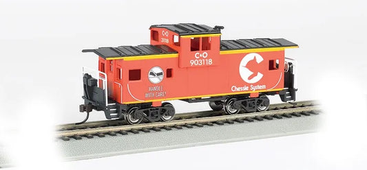 BACHMANN CHESSIE SYSTEM #903118 36FT WIDE-VISION CABOOSE. HO SCALE