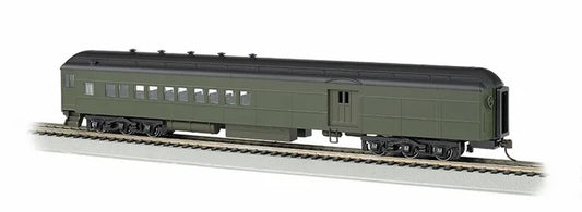 BACHMANN PAINTED UNLETTERED PULLMAN GREEN 72FT HEAVYWEIGHT COMBINE HO SCALE