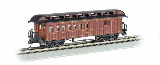 BACHMANN PRR 1860-80S ERA COMBINE. HO SCALE