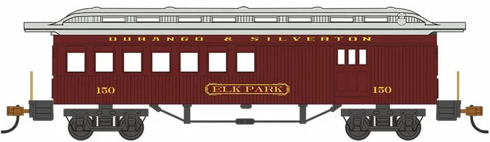 BACHMANN COMBINE DURANGO AND SILVERTON NO 150, ELK PARK, HO SCALE