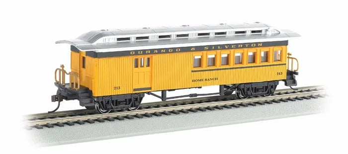 BACHMANN COMBINE DURANGO AND SILVERTON NO 213, HOME RANCH, HO SCALE