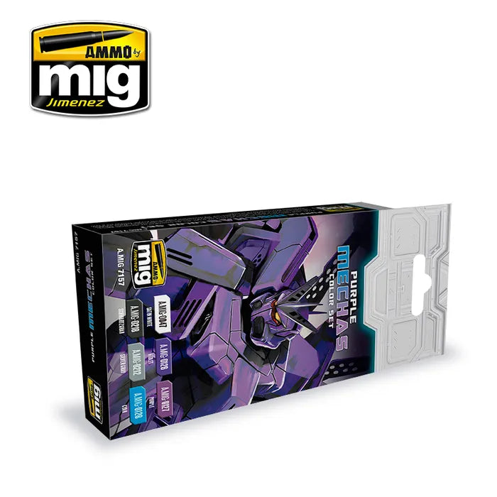 Ammo Paint, Purple Mechas Colour Set