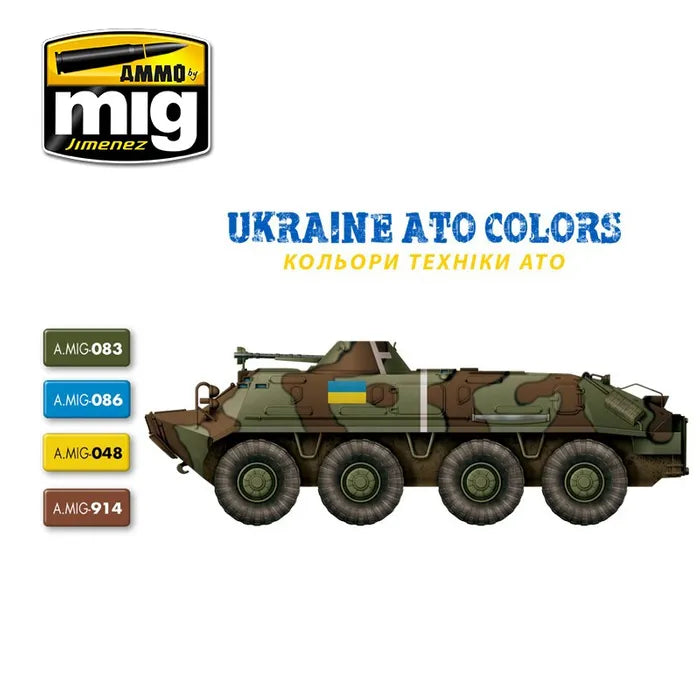 Ammo Paint, Ukraine Ato Colours Set