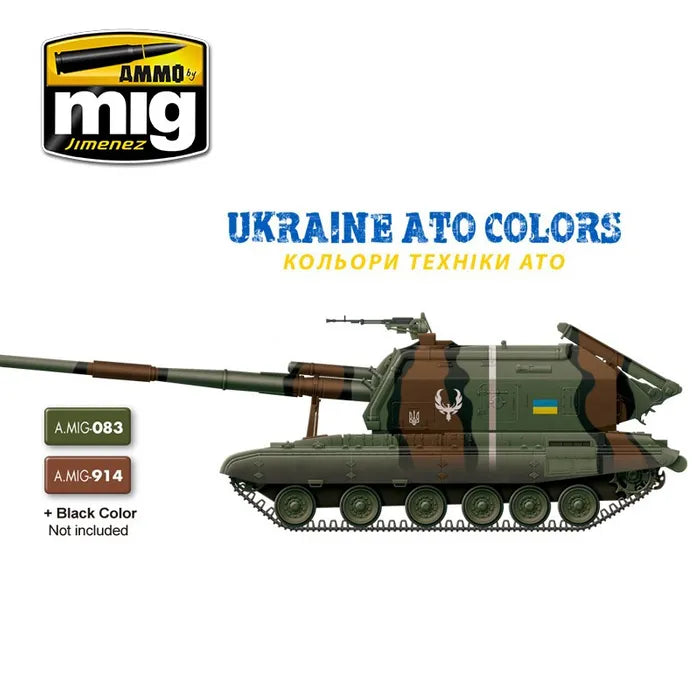 Ammo Paint, Ukraine Ato Colours Set