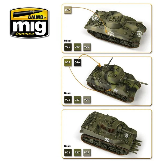 Ammo Paint, Wargame Us Armor Set