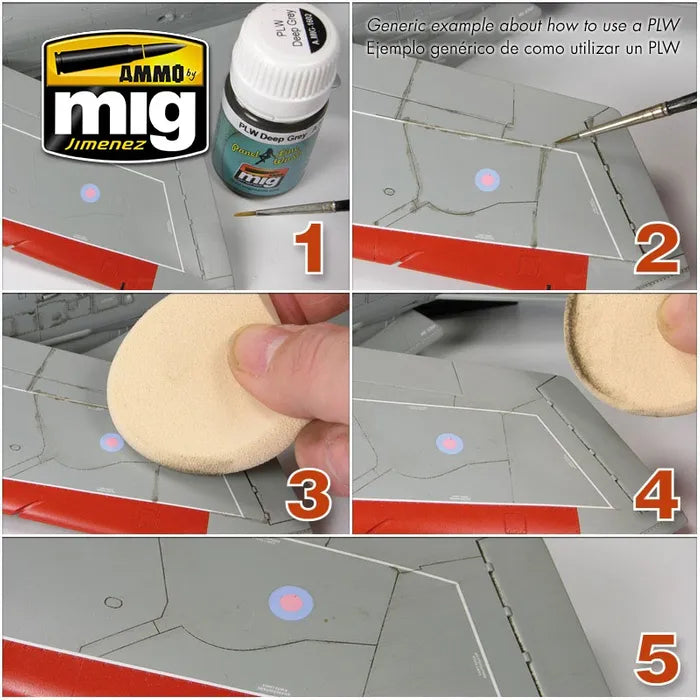 Ammo Paint, Plw Blue Grey Wash 35ml
