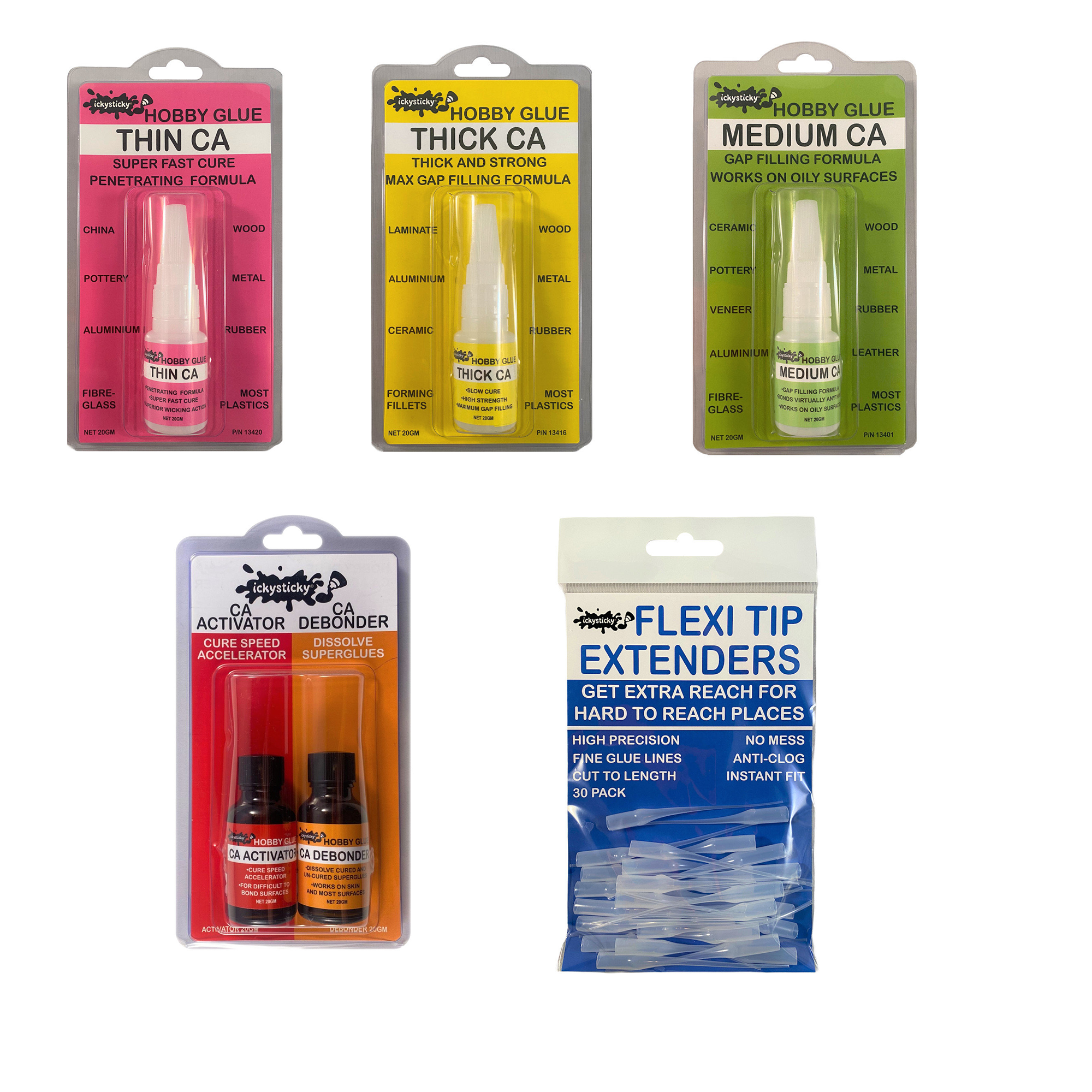 ICKYSTICKY STARTER KIT – Outback Hobbies