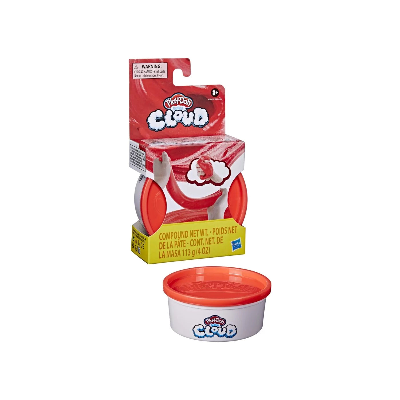 Play-doh PD SUPER CLOUD SLIME SINGLE CAN AST