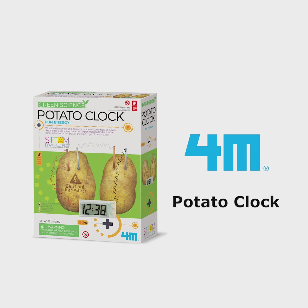 4M - GREEN SCIENCE - POTATO CLOCK – Outback Hobbies
