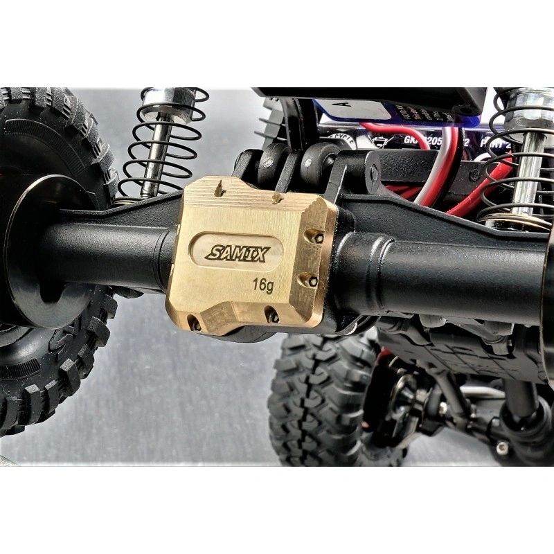 TRX-4M brass diff. cover (gold color)