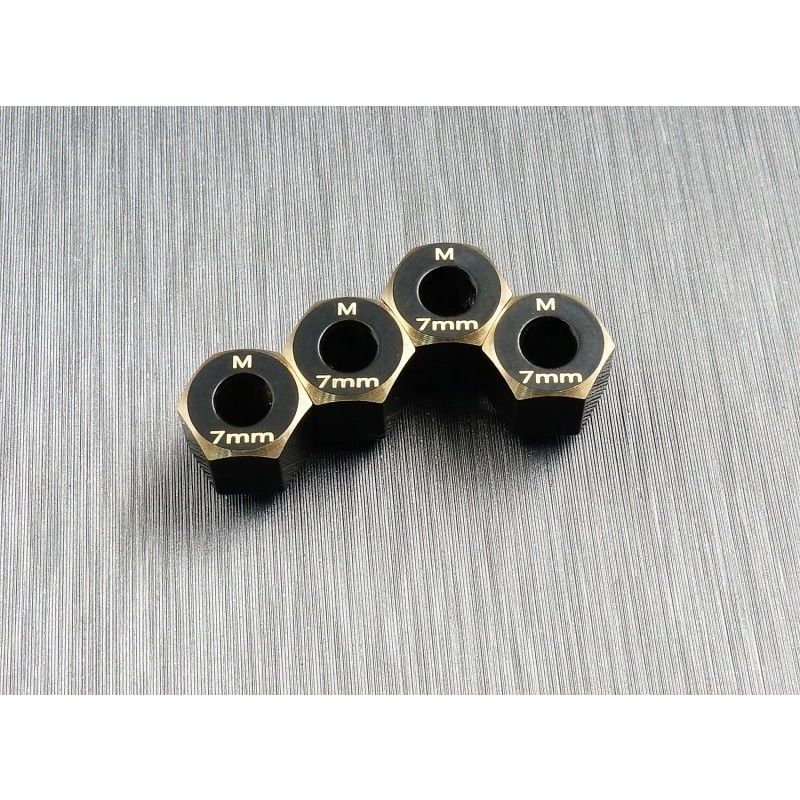 TRX-4M brass hex adaptar (7mm)