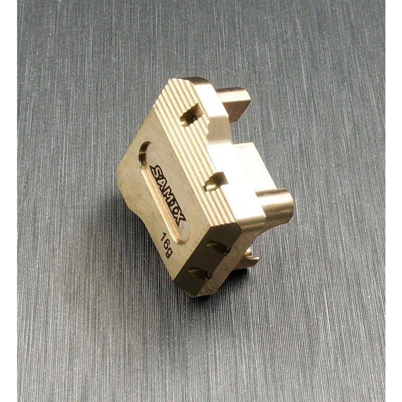 TRX-4M brass diff. cover (gold color)