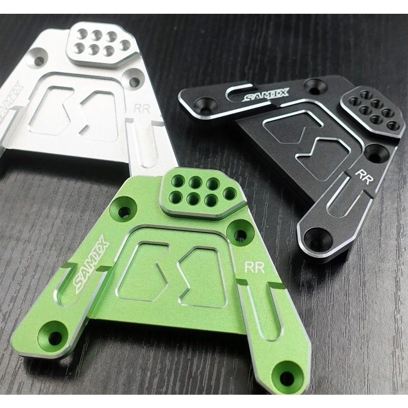 SCX-6 alum rear shock plate (made of 7075 material)